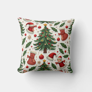 Sierkussen met kerstthema