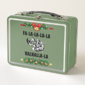 Sierkussen met kerstvalhalla (Voorkant)