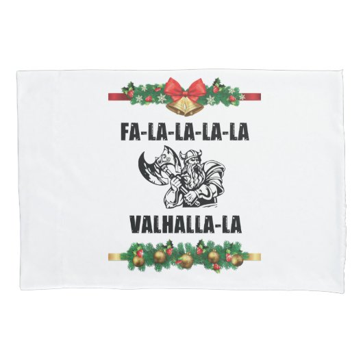 Sierkussen met kerstvalhalla kussensloop (Voorkant)