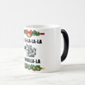 Sierkussen met kerstvalhalla magische mok (Voorkant rechts)