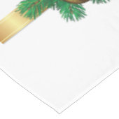 Sierkussen met kerstvalhalla tafelkleed (Gekanteld)