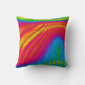 Sierkussen met kleurstreekstreep (Achterkant)