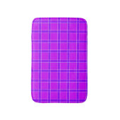 Sierkussen met  patroon voor Bright neoncrimson Badmat (Voorkant Verticaal)