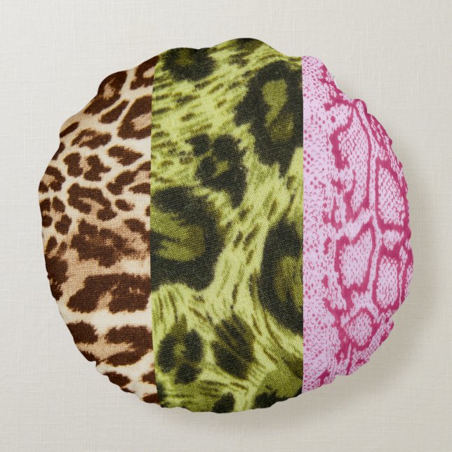 Sierkussen met proefafdrukken rond kussen (Achterkant)