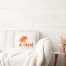 Sierkussen met San Diego Illini Logo