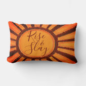 Sierkussen met stijgingen en lagen kussen (Voorkant)