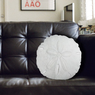 Sierkussen met witte-Amerikaanse-dollar-ronde Rond Kussen
