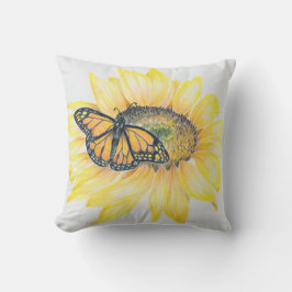 Sierkussen- Monarch & Zonnebloem Kussen