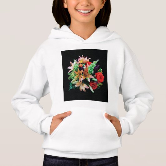Sierkussen mooie bloemen (Voorkant)