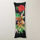 Sierkussen mooie bloemen lichaamskussen (Achterkant (Verticaal))