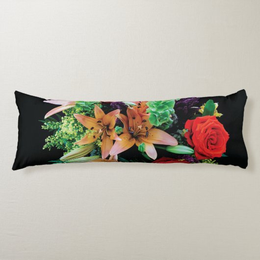 Sierkussen mooie bloemen lichaamskussen (Voorkant)