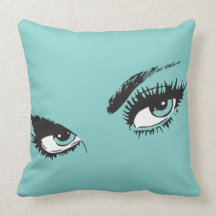 Sierkussen mooie ogen