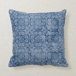 Sierkussen Navy Batik