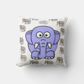 Sierkussen olifant (Voorkant)