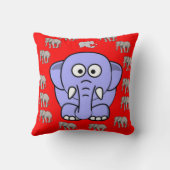 Sierkussen olifant (Achterkant)