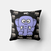 Sierkussen olifant (Achterkant)