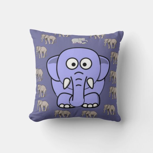 Sierkussen olifant (Voorkant)