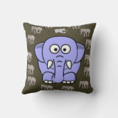 Sierkussen olifant (Achterkant)