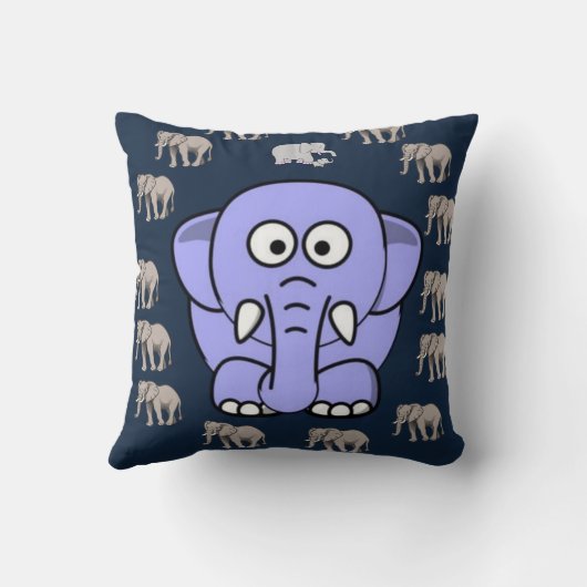 Sierkussen olifant (Achterkant)