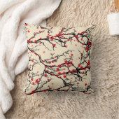 Sierkussen Oriental Japanse Sakura Plum Blossom (Deken)