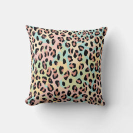 Sierkussen Pastel Leopard Print Dierenprint