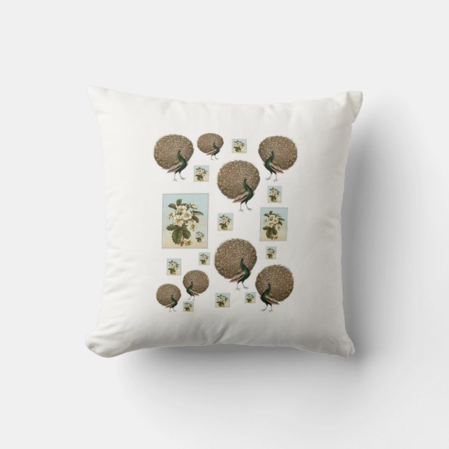 Sierkussen Peacock (Voorkant)