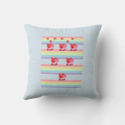 Sierkussen Pig (Achterkant)