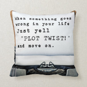 Sierkussen "Plot Twist"