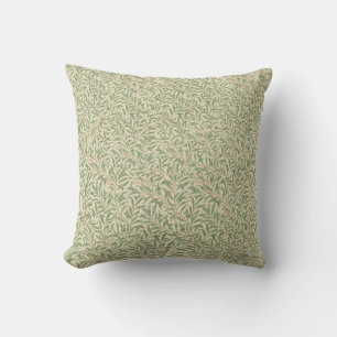 Sierkussen polyester chic groene bladeren ontwerp