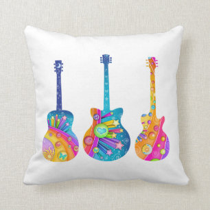Sierkussen - POP ART GUITARS
