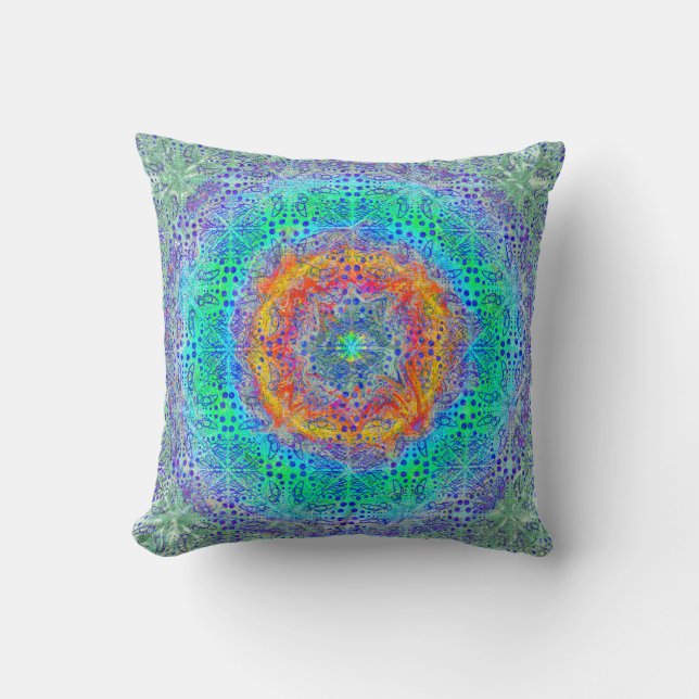 Sierkussen Psychedelic Pattern (Voorkant)