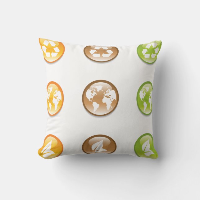 Sierkussen recyclingelementen (Voorkant)