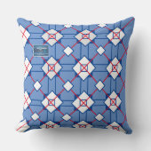 Sierkussen (Rode Kruis) RFPMDesigns ©️2024 (Voorkant)