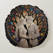 Sierkussen Rond Kussen (Voorkant)