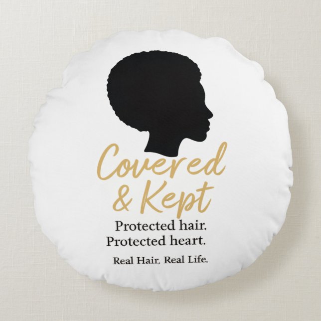 Sierkussen Rond Kussen (Voorkant)