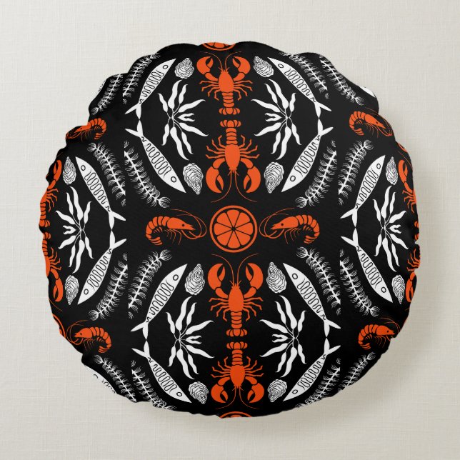 Sierkussen Rond Kussen (Voorkant)