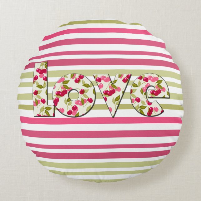 Sierkussen Rond Kussen (Voorkant)