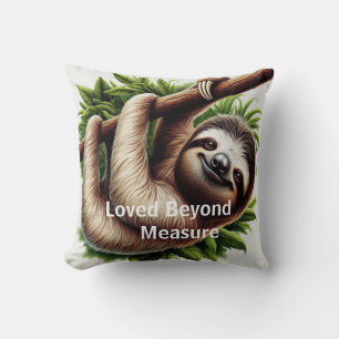 Sierkussen - Schattigee hangende Baby Sloth