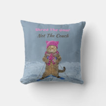 Sierkussen, Shred de Gnar Ski Cat