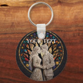 Sierkussen Sleutelhanger (Voorkant)