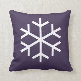 Sierkussen sneeuwvlokken