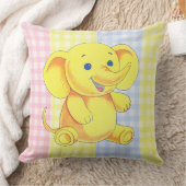 Sierkussen Speelgoed Elephant Gingham (Deken)