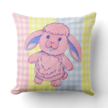 Sierkussen Speelgoed Rabbit Gingham