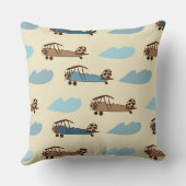 Sierkussen Speelgoed Vliegtuig 2 (Achterkant)