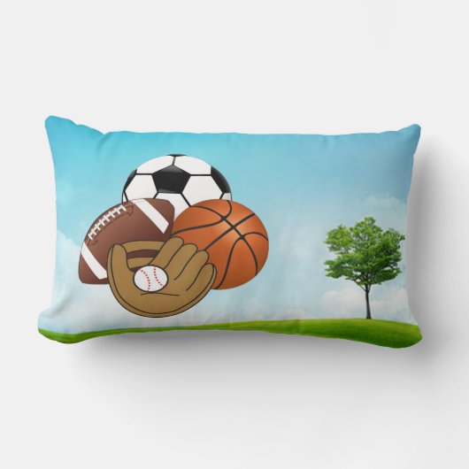 Sierkussen Sport Balls Kussen (Voorkant)