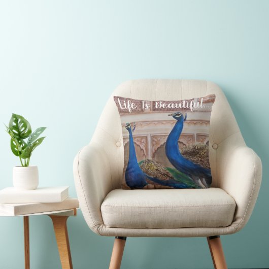 Sierkussen- stengels van de Mahal Kussen (Stoel)