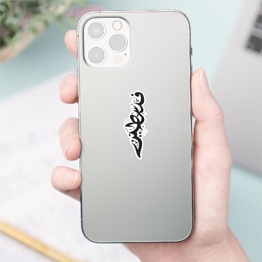 Sierkussen Sticker (Telefoon)