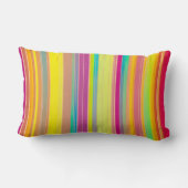Sierkussen Stripe Colorful Kussen (Achterkant)