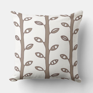 Sierkussen Tan VINES Retro DESIGN