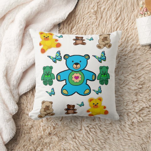 Sierkussen Teddy Bear (Deken)